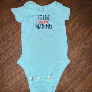 Carter’s Newborn Onesie | Legend in the Making | Blue